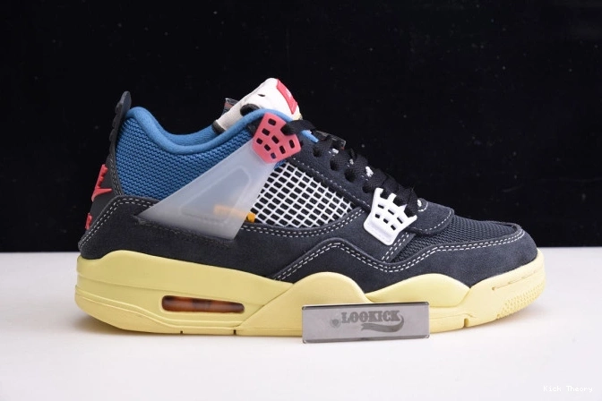 Kicked Out Shoe Store DC9533-001 UNION NOIR JORDAN AIR OFF RETRO 4 0703